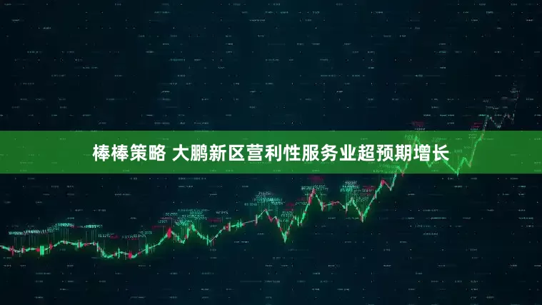 棒棒策略 大鹏新区营利性服务业超预期增长