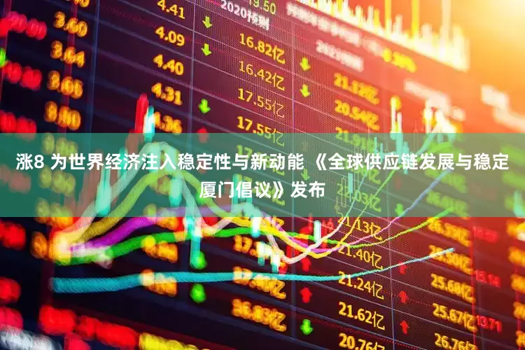 涨8 为世界经济注入稳定性与新动能 《全球供应链发展与稳定厦门倡议》发布